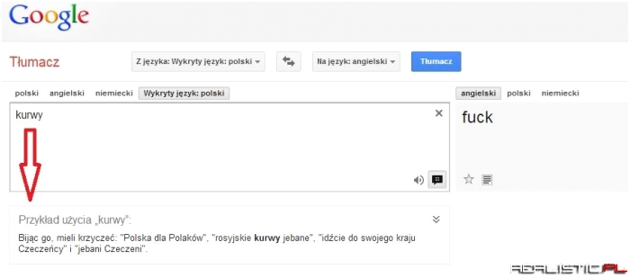 Tłumacz google