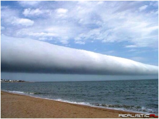 A roll cloud