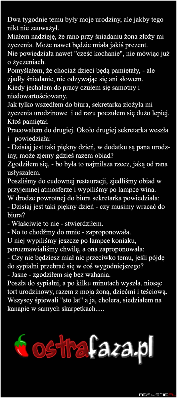 Dlaczego zwolnilem sekretarke ?