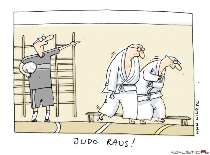 Judo raus!