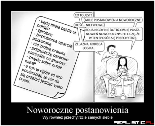 Noworoczne postanowienia