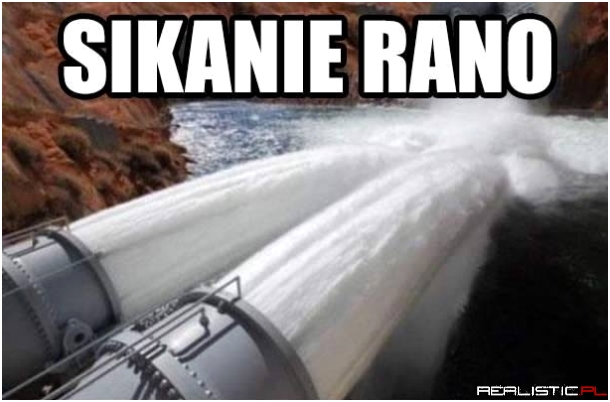 Sikanie rano