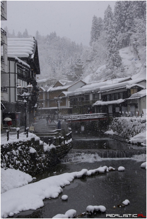 Snowy Day, Yamagata, Japan