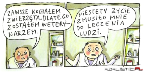 Zawsze kochałem zwierzęta...