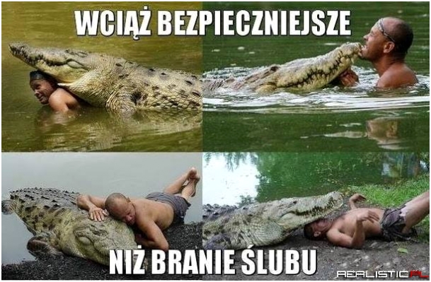 Bezpieczniejsze niż ślub...