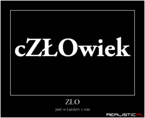 Człowiek zło