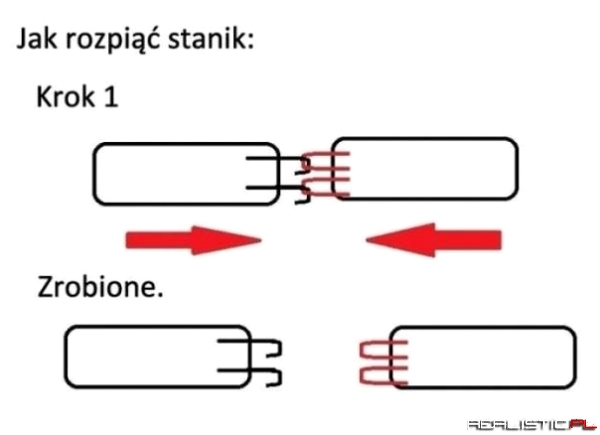 Jak rozpiąć stanik