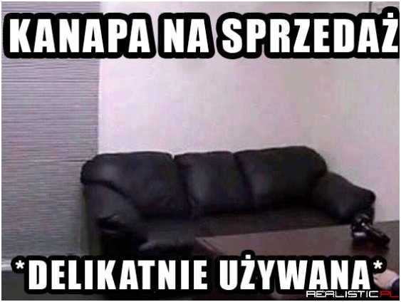 Kanapa na sprzedaż