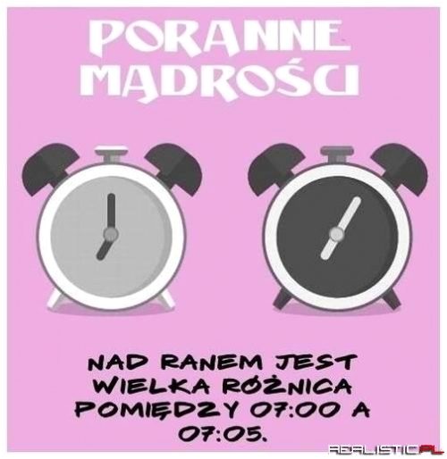 Poranne mądrości