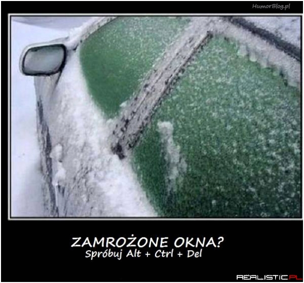 Zamrożone okna