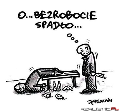 Bezrobocie spadło