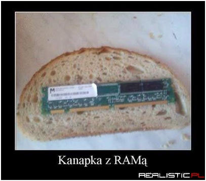 Kanapka z RAMą