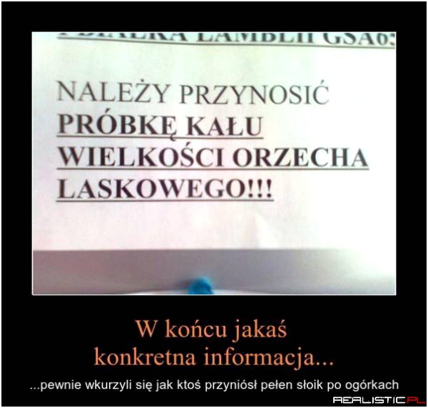 Konkretna informacja