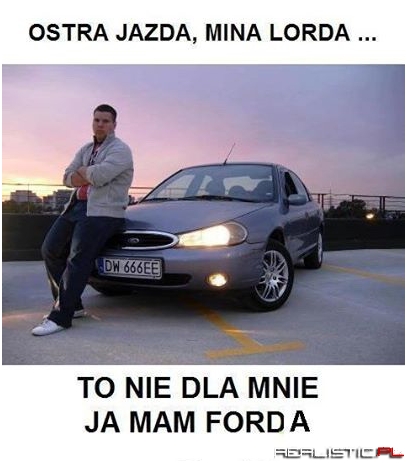 Ostra jazda,mina lorda...