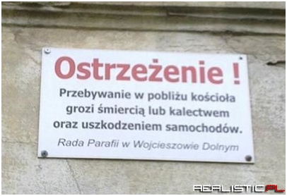 Ostrzeżenie