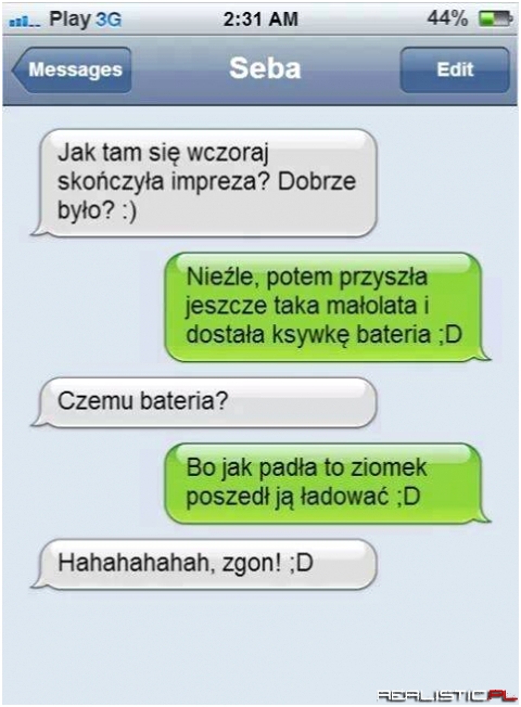 Wczorajsza imprezka