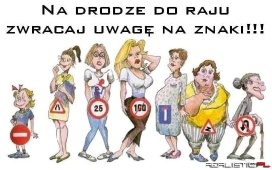 Zwracaj uwagę na znaki