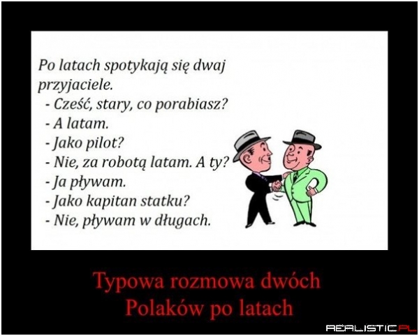 Rozmowa dwóch Polaków po latach