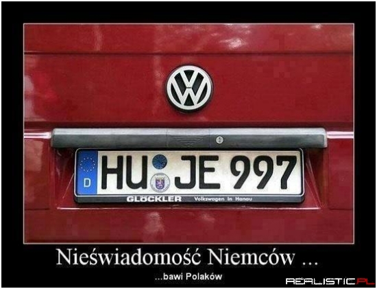 Nieświadomość Niemców ;)