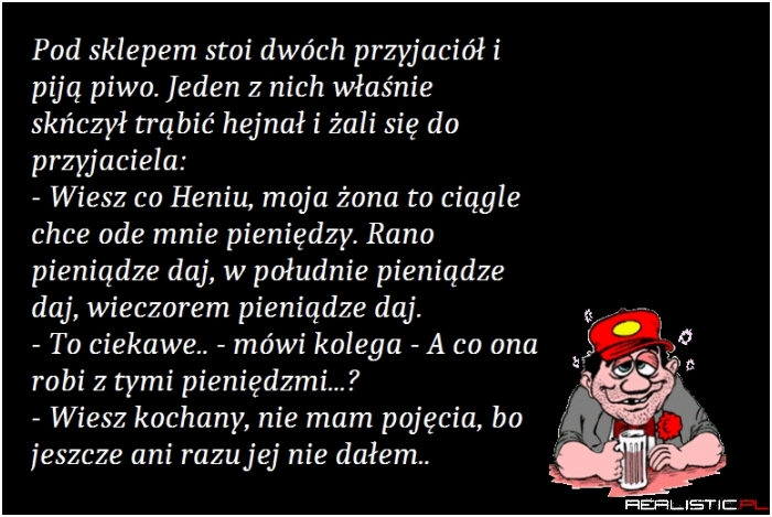 Dwóch przyjaciół pod sklepem :D