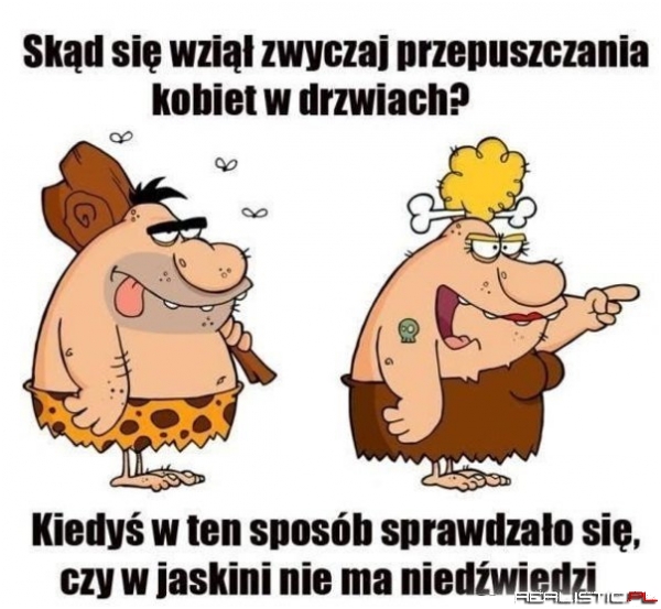 Skąd wziął się zwyczaj przepuszczania kobiet?