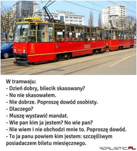 Tymczasem w tramwaju