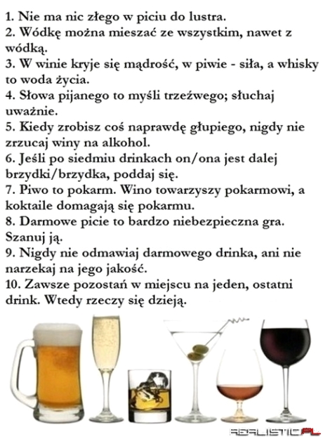 Kilka faktów o alkoholu