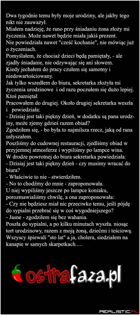 Dlaczego zwolnilem sekretarke ?