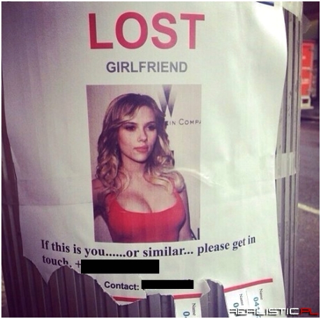 Lost girlfriend