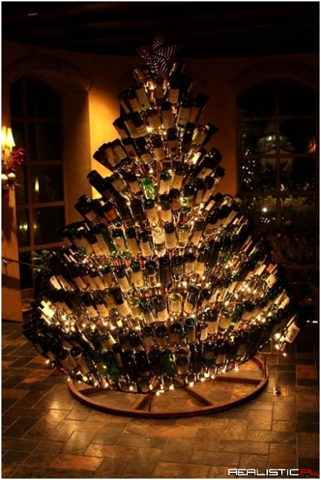 The Ultimate Wino's Christmas Tree