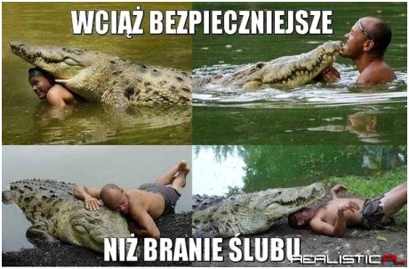 Bezpieczniejsze niż ślub...