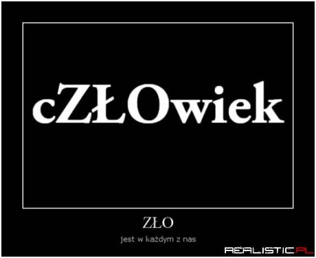 Człowiek zło