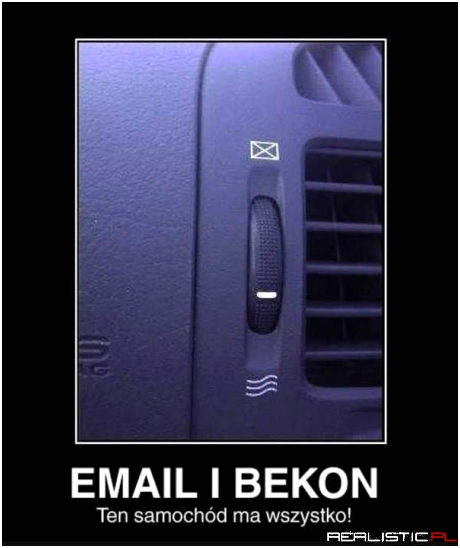 Email i bekon