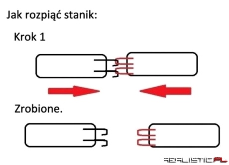 Jak rozpiąć stanik