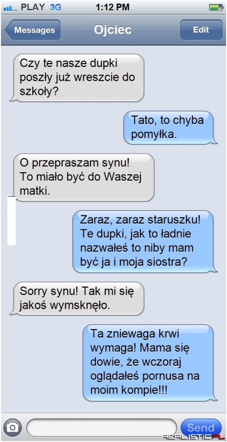 Ojciec popełnił wielki błąd...