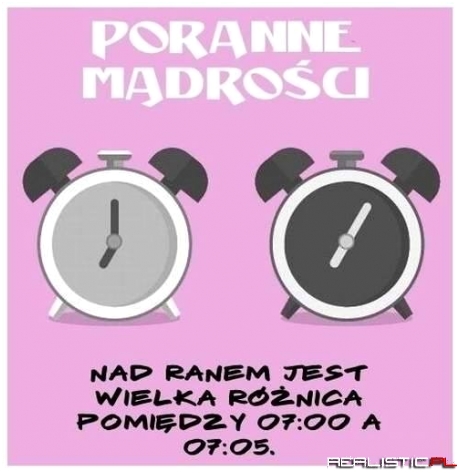 Poranne mądrości