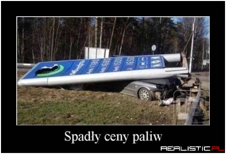 Spadły ceny paliw