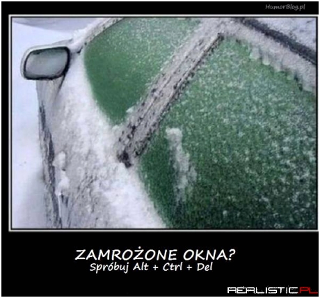 Zamrożone okna