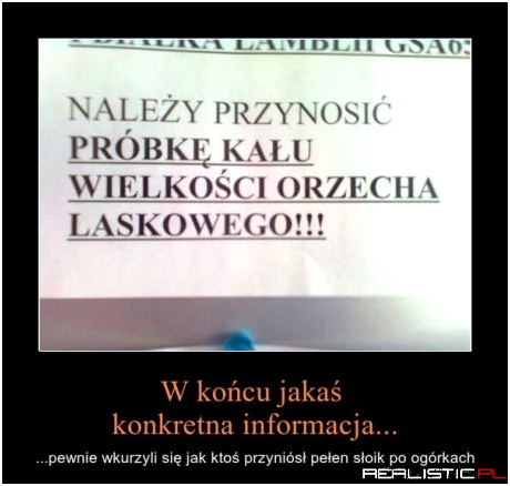 Konkretna informacja