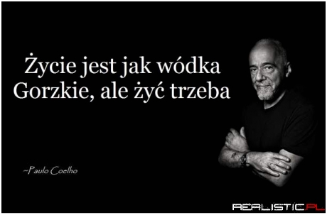 Paulo coelho i wódka