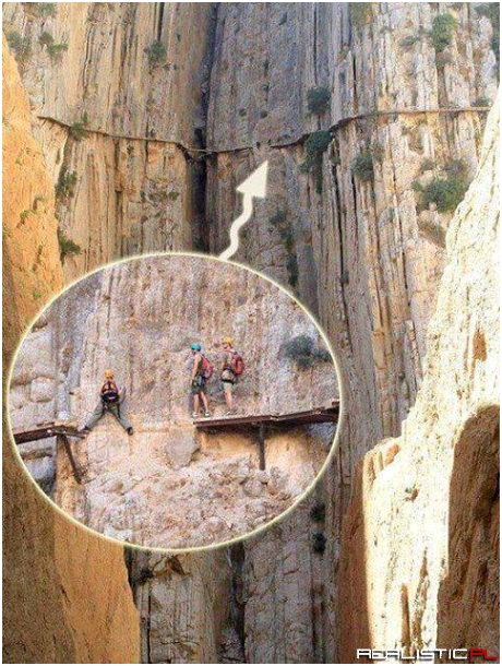 The Most Dangerous Walking Trail in the World- El Caminito del Rey, Spain