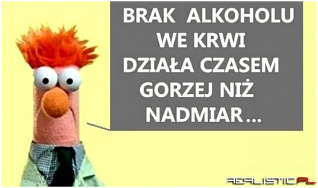 Brak alkoholu...