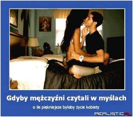 Gdyby mężczyźni czytali w myślach ;)