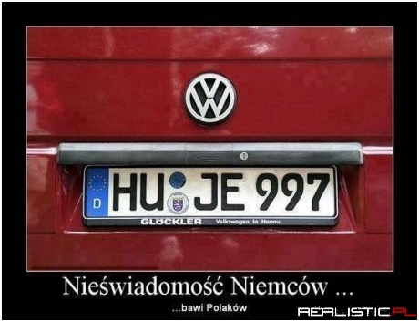 Nieświadomość Niemców ;)