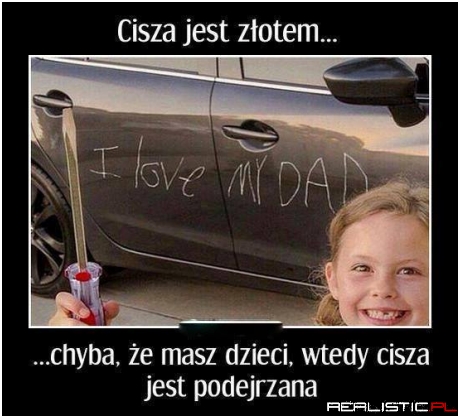 Cisza jest złotem...