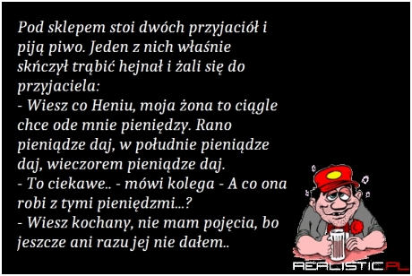 Dwóch przyjaciół pod sklepem :D