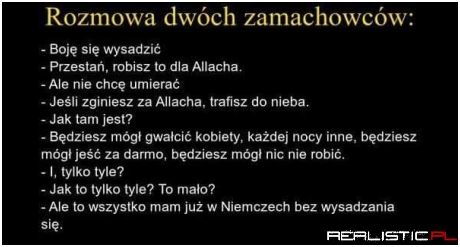 Rozmowa dwóch zamachowców