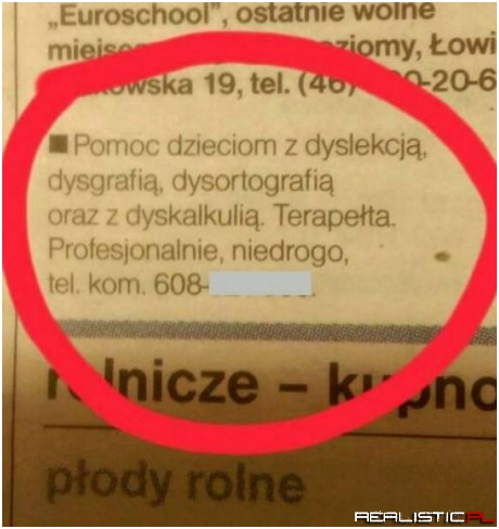 Ogłoszenie