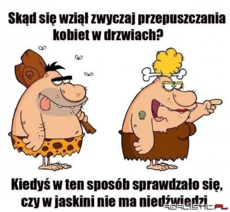 Skąd wziął się zwyczaj przepuszczania kobiet?