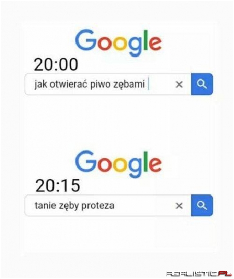 Tak się kończą głupie pomysły xD